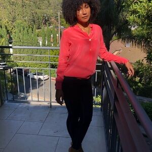 C. Wonder Coral Blouse